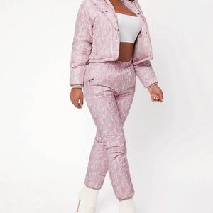 GOAT Puffer coat/pants set